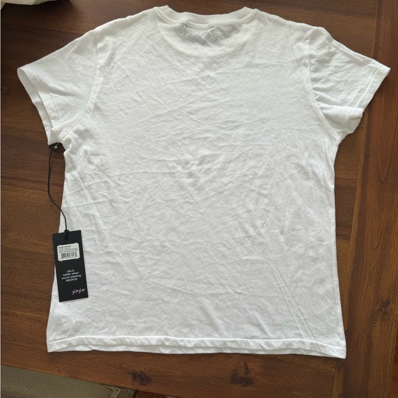 Wildfox NWT Bikinis & Bellinis White Tee - Picture 5 of 6